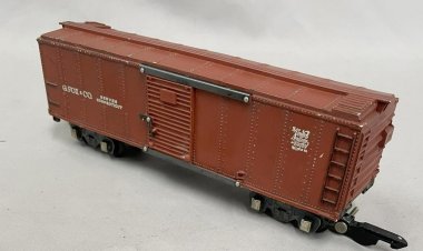 Rare American Flyer G. Fox & Co. S Gauge Toy Boxcar Train Chugs off for $18,975 in Weiss Auctions' Toy & Train Auction