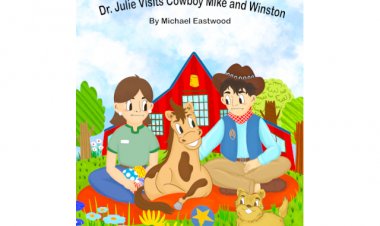 Michael D Eastwood Launches A New Book on Amazon, Dr. Julie Visits Cowboy Mike and Winston