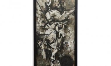 Cubist Horse Painting by Indian Artist Maqbool Fida Husain (1915-2011) Knocks Down for $43,750 in Bruneau & Co. Auction