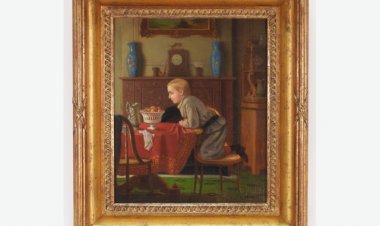 Original Paintings and Asian Textiles Perform well in Bruneau & Co's Online Auction held February 21