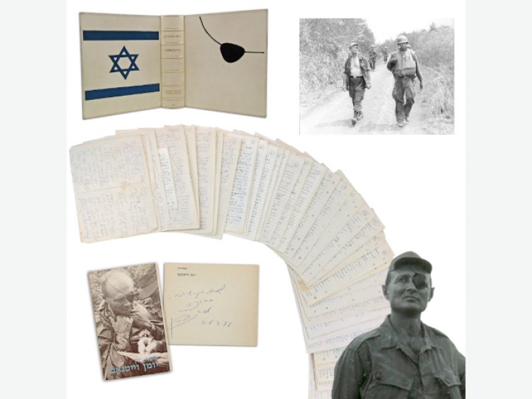 Items Relating to Moshe Dayan, Einstein, Robert E. Lee, John Adams, others are in University Archives' March 30 Auction