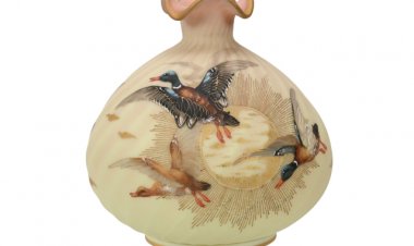 Woody Auction's April 23rd Auction Features Tiffany, Daum, Stevens & Williams, Peachblow, Rookwood