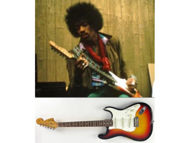 Hendrix Owned and Played Guitar is Headlining Iconic Auctions' Online Music Auction Closing April 30
