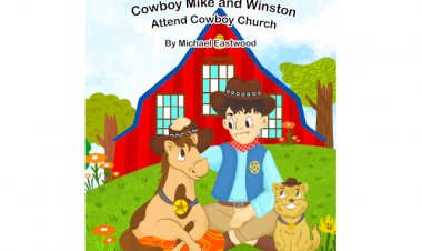 Michael D Eastwood Launches A New Book on Amazon. Cowboy Mike and Winston Attend Cowboy Church