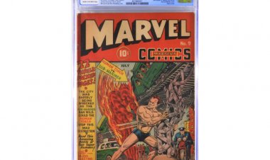 Bruneau & Co.'s May 21st auction will feature A Rare Copy of Timely Comics Marvel Mystery Comics #9
