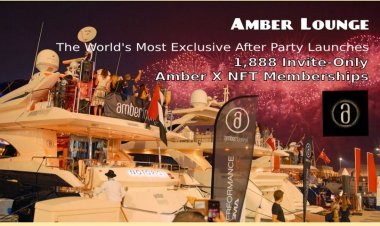 Amber Lounge, The World's Most Exclusive Global Luxe Lifestyle Pop Up Afterparty, Launches 1,888 VIP NFT Memberships