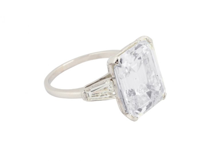 Dazzling 9.22-Carat Diamond Ring Brings $70,800 (Canadian) in Miller & Miller's Online Watches & Jewels Auction, June 11