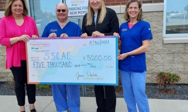 South Shore Community Action Council Receives $5,000 Grant from Plymouth Pediatric Associates
