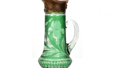 Gorgeous Antique Glass Pieces by Hawkes, Libbey, Meriden, others are in Woody Auction's Nov. 12 Sale