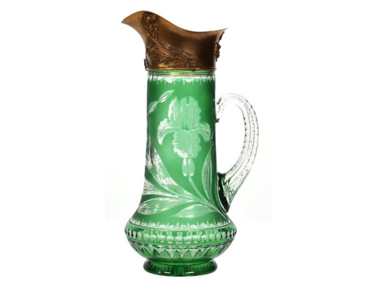 Gorgeous Antique Glass Pieces by Hawkes, Libbey, Meriden, others are in Woody Auction's Nov. 12 Sale