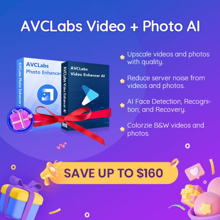 Save up to $160 on AVCLabs 20th Anniversary Sale