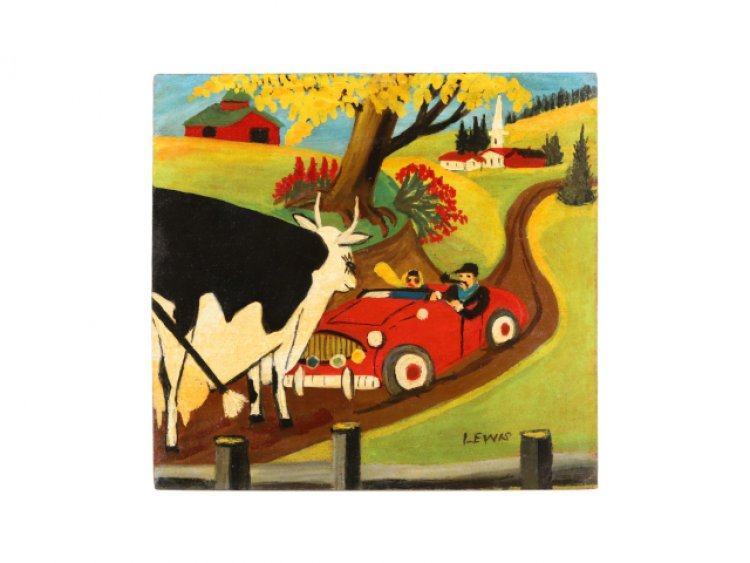 Seven Oil Paintings by Canadian Folk Artist Maud Lewis (1903-1970) Combine for more than $300,000 (Canadian) at Auction
