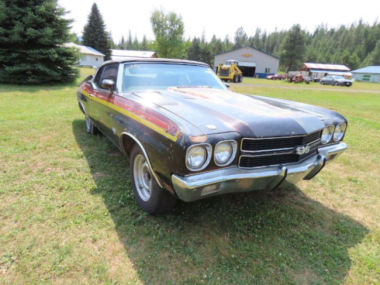 The Roy Langlitz Hoard of Big block Chevrolet Cars and Parts will be Auctioned Sept. 16-17 in Idaho