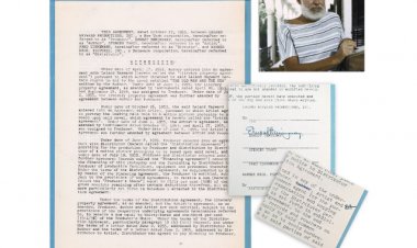 University Archives online-only Rare Signed Manuscripts, Books, Photos & Relics Auction is on Jan 10
