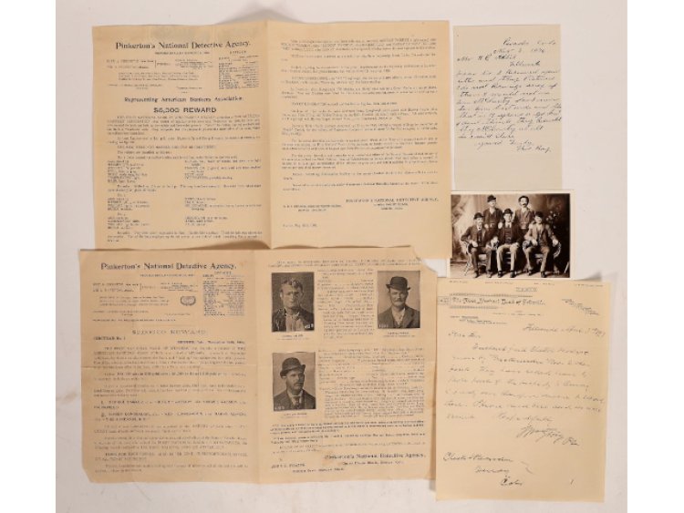 Wanted Posters for Butch Cassidy and The Sundance Kid Bring $12,500 at Holabird's 4-day Auction, June 6-9 in Reno, Nev
