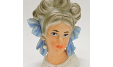 Lady Head Vases from The Outstanding Collection of Maddy Gordon will be Sold Online, July 22, by Strawser Auction Group