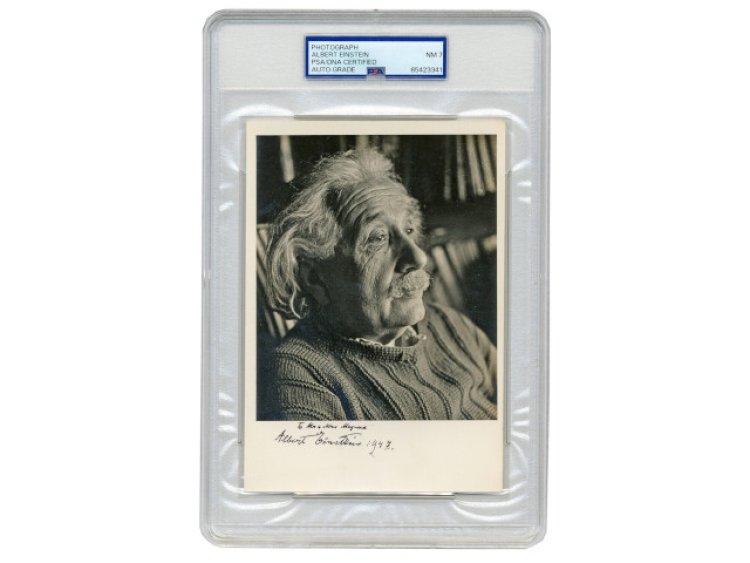 Items Signed by Washington, Lincoln, Einstein and U.S. Astronauts will be Sold Online, March 12, by University Archives