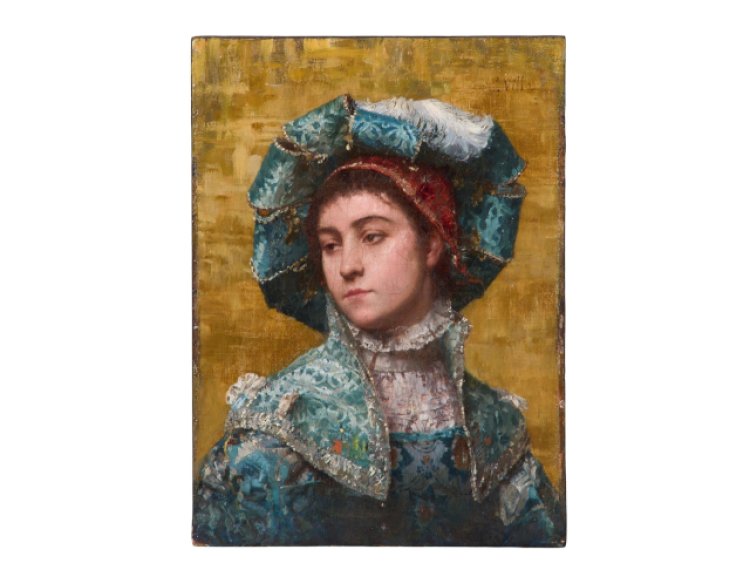 Paintings by Clementine Hunter (1887-1988) and Louis Emile Villa (1836-1900) are in Crescent City's May 16-17 Auction