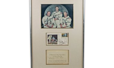 Items Signed by Einstein, Woodrow Wilson, JFK and Jackie are in University Archives' Online-Only Auction, November 19th