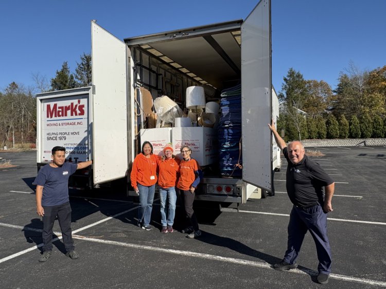 10,000 Pounds of Donated Furniture and Household Items Collected at Stow, MA "Fill a Truck" Event to Help People in Need