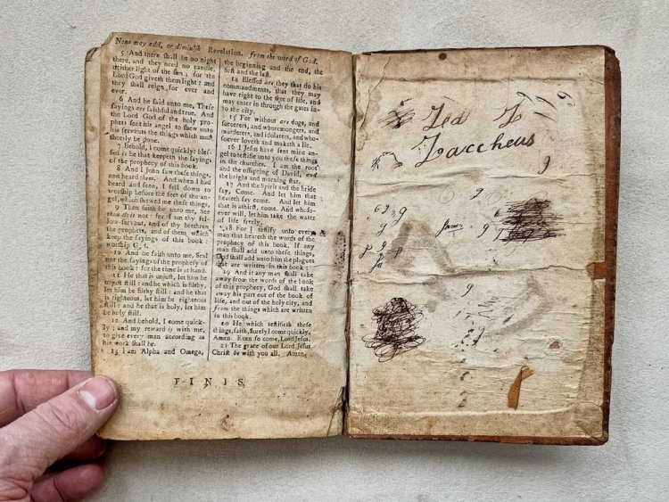 1777 Copy of the New Testament Bible, Printed in Boston by Edward Draper, Sells for $199,500 at John McInnis Auctioneers