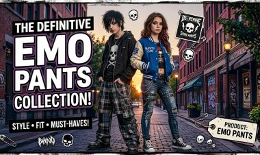 Premium Quality Emo Pants USA Fashion Style